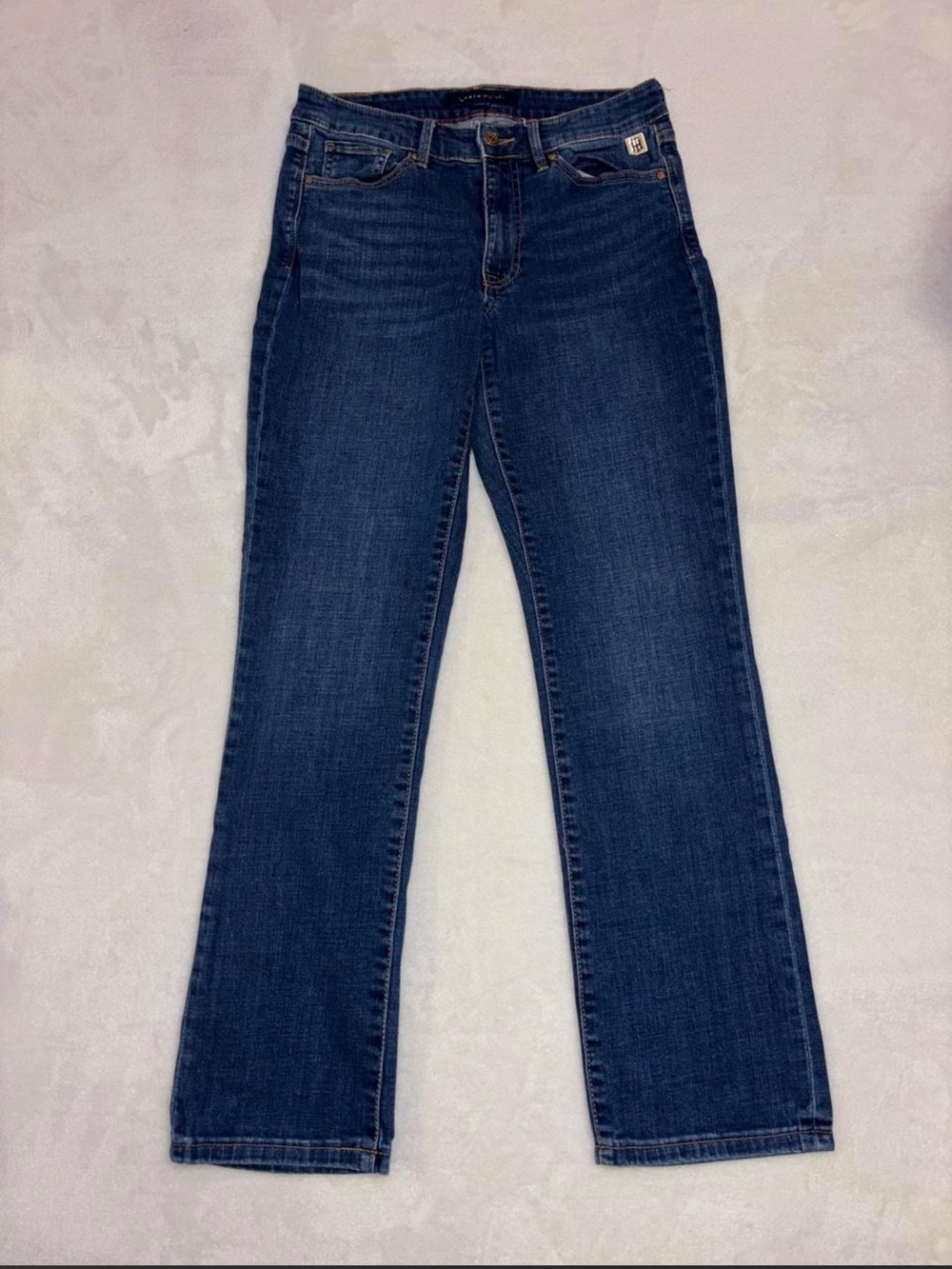 Women’s Tommy Hilfiger Dark Blue Tribeca Straight jeans Size 6